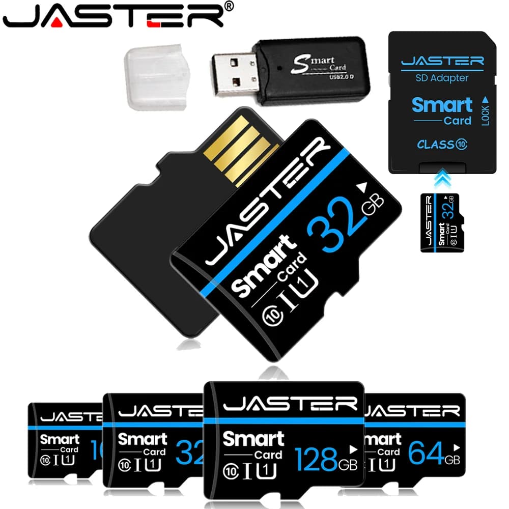 Scheda di memoria TF ad alta velocità per lettura e scrittura 128 GB 64 GB Memory Stick in plastica 32 GB 16 GB Trans Flash Card 8 GB per fotocamera del telefono cellulare