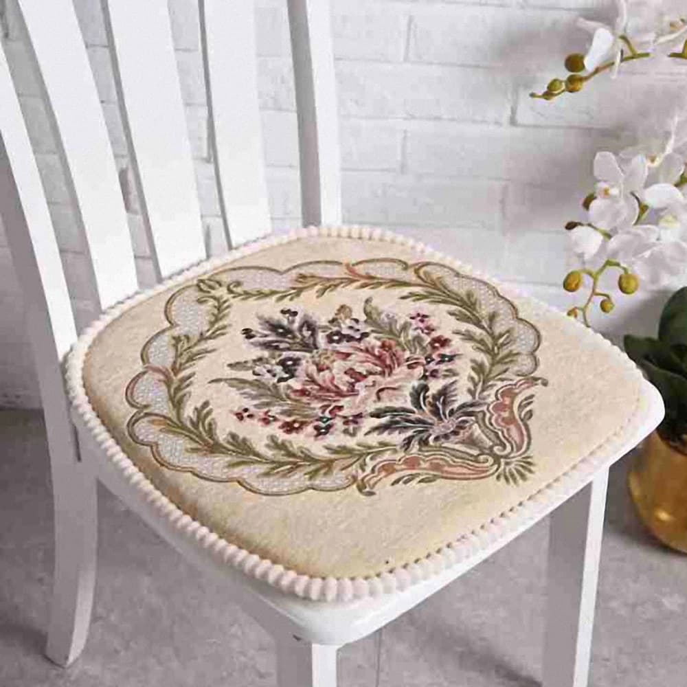 Thick Jacquard Thick Non-slip Dining Table Bearing for Home Restaurant Hotel Wedding Party Chair Decoration