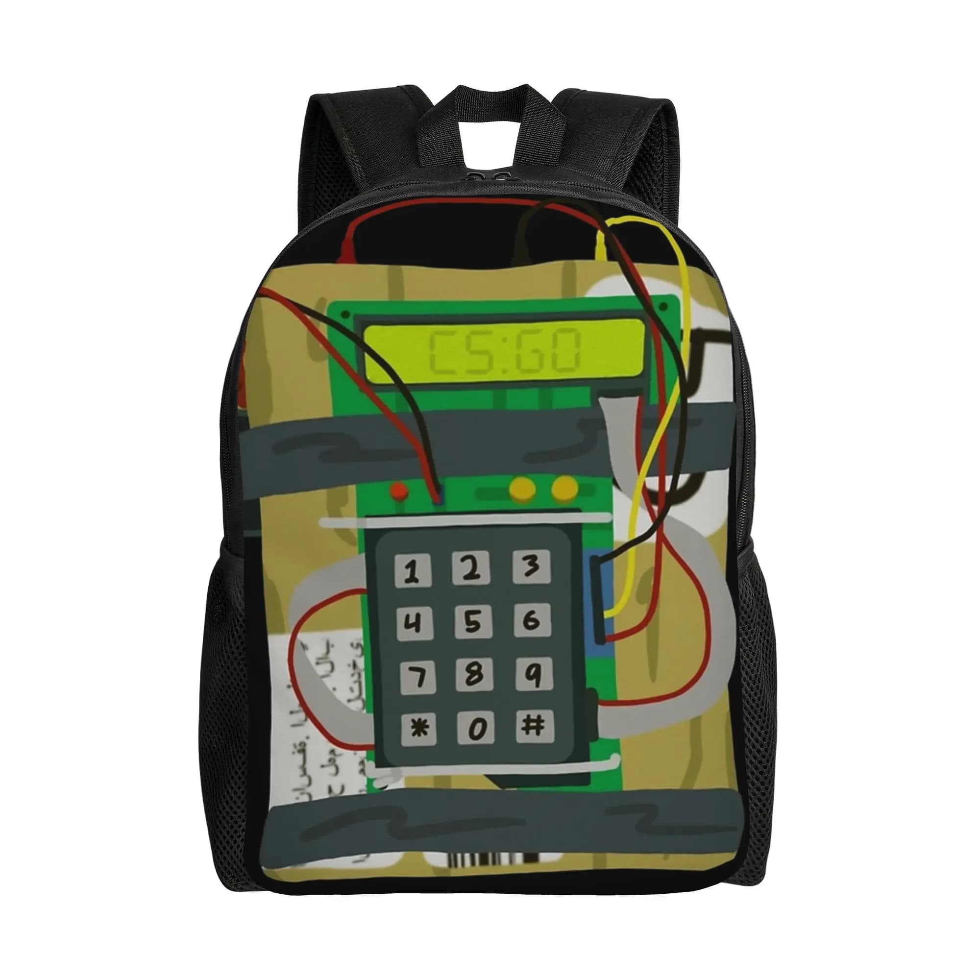 Zaino 1 pezzo C4 Game Props, Nuova Borsa per il Ritorno a Scuola, Regalo per i Fan del Gioco CS-GO FPS, Nuovo Termine Accetta le Lezioni