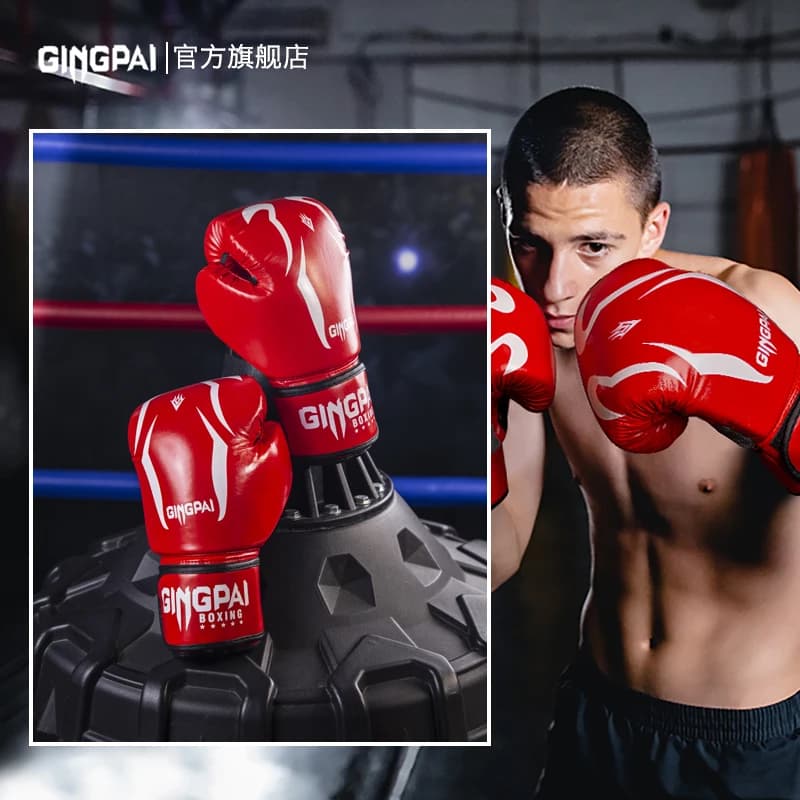 Adult Children Women/Humans Boxing Gloves Cuoio Pu MMA Muay Thai Boxe De Luva Sanda Gloves GYM Equipment 6 8 10 12OZ boks