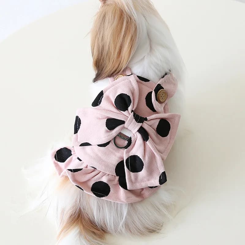 Di lusso Piccolo Chihuahua Costume Cucciolo Grande Bowknot Pettorina Per Cani Gilet Abiti Per Piccolo Cucciolo di Coppia Gatto Cappotto Yorkie Accessori