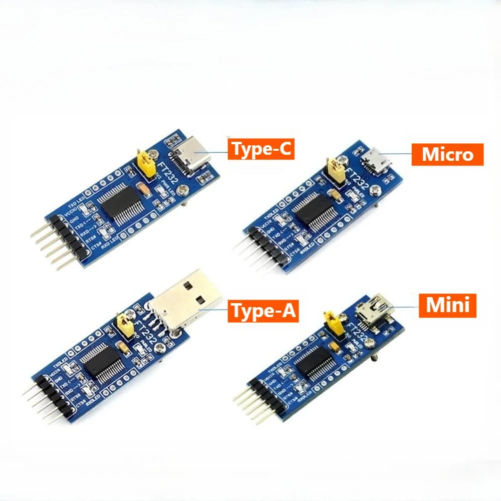 FT232RL USB to TTL Serial Converter Module 3.3V 5V UART for Arduino