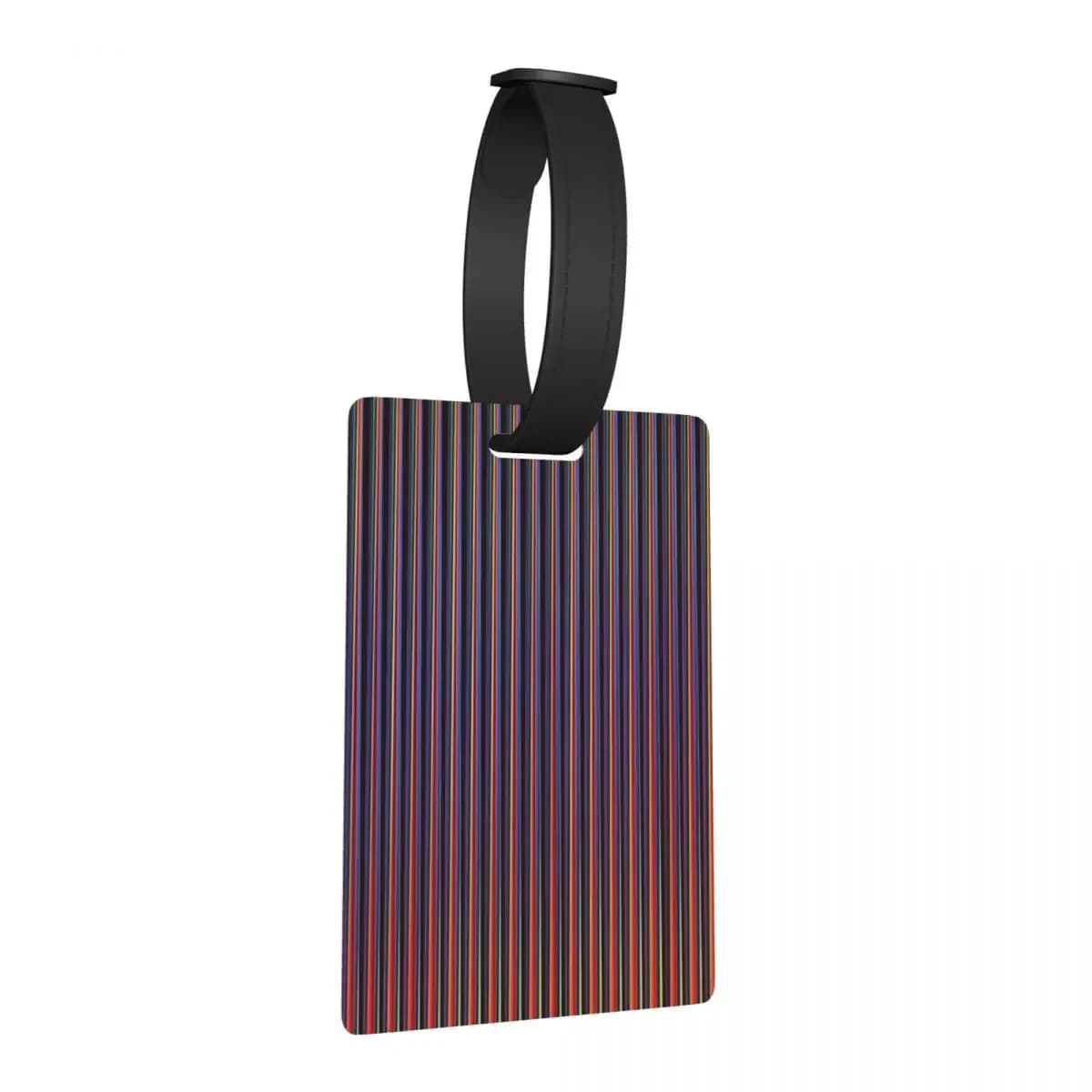 Carlos Cruz Diez Etichette per bagagli Accessori per valigie Viaggio Bagagli portatili Etichetta d'imbarco Porta etichette ID Nome Indirizzo