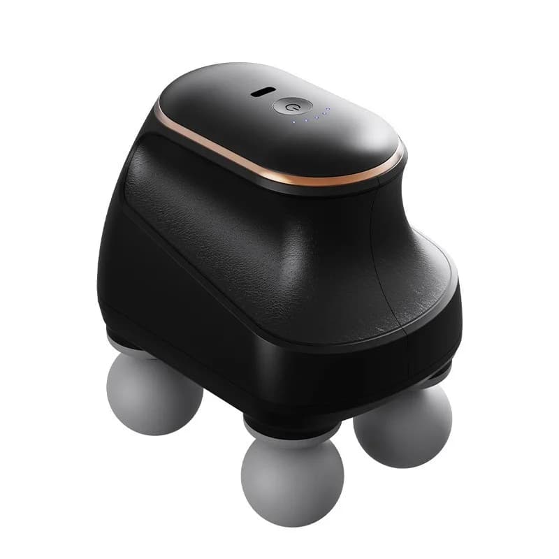 Customizable Rechargeable Four-Head Fascia Gun Professional High-Frequency Vibration Mini Portable Low Noise Fitness