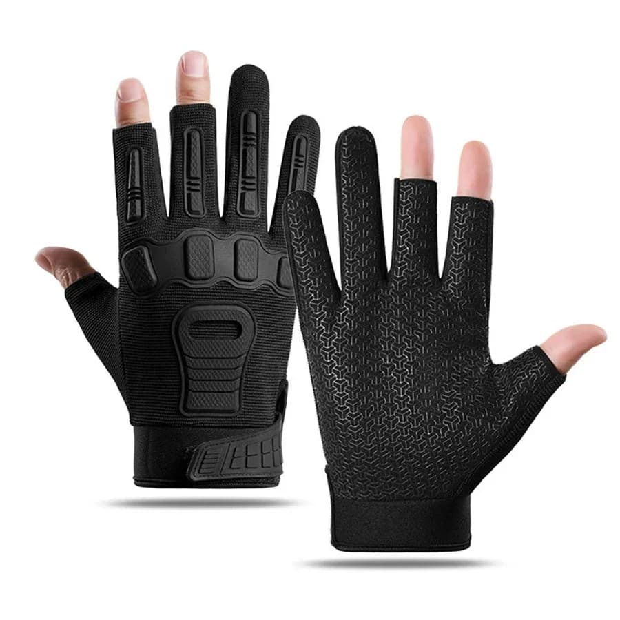 Tactical Gloves for Women and Men Outdoor Rock Climbing Finger Leakage Training Anti Slip Protection Cycling Tactical Gloves