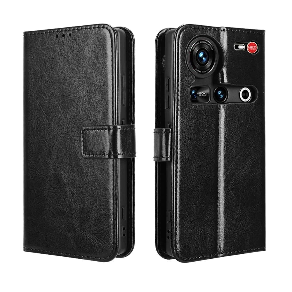 Per ZTE Nubia Z70 Ultra Custodia di lusso Flip PU Portafoglio in pelle Cordino Custodia per ZTE Nubia Z70Ultra Borse per telefono