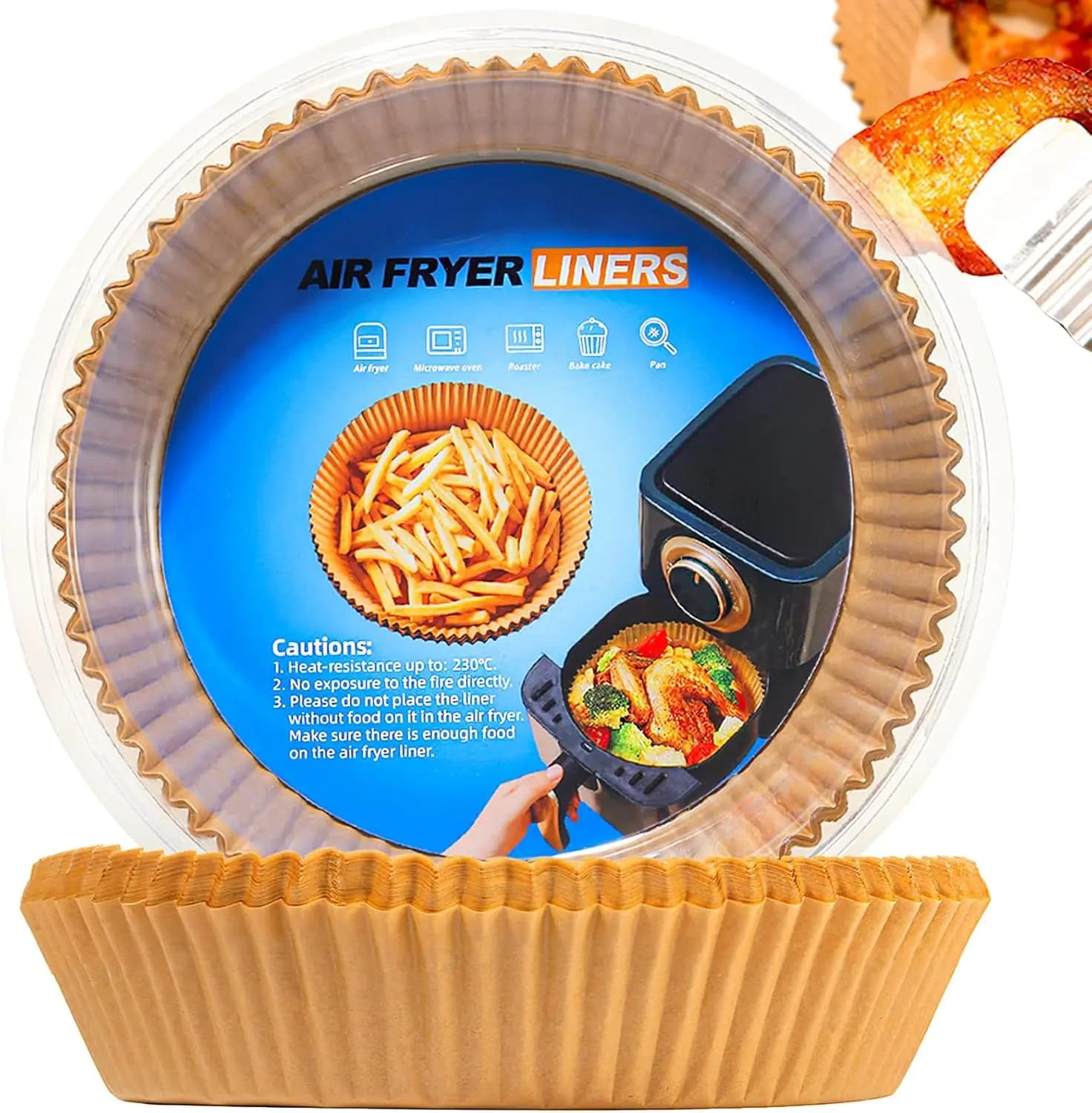 200 Air Frying Card Parts, 4-8QT Cestelli, Oil Resistant and Waterproof