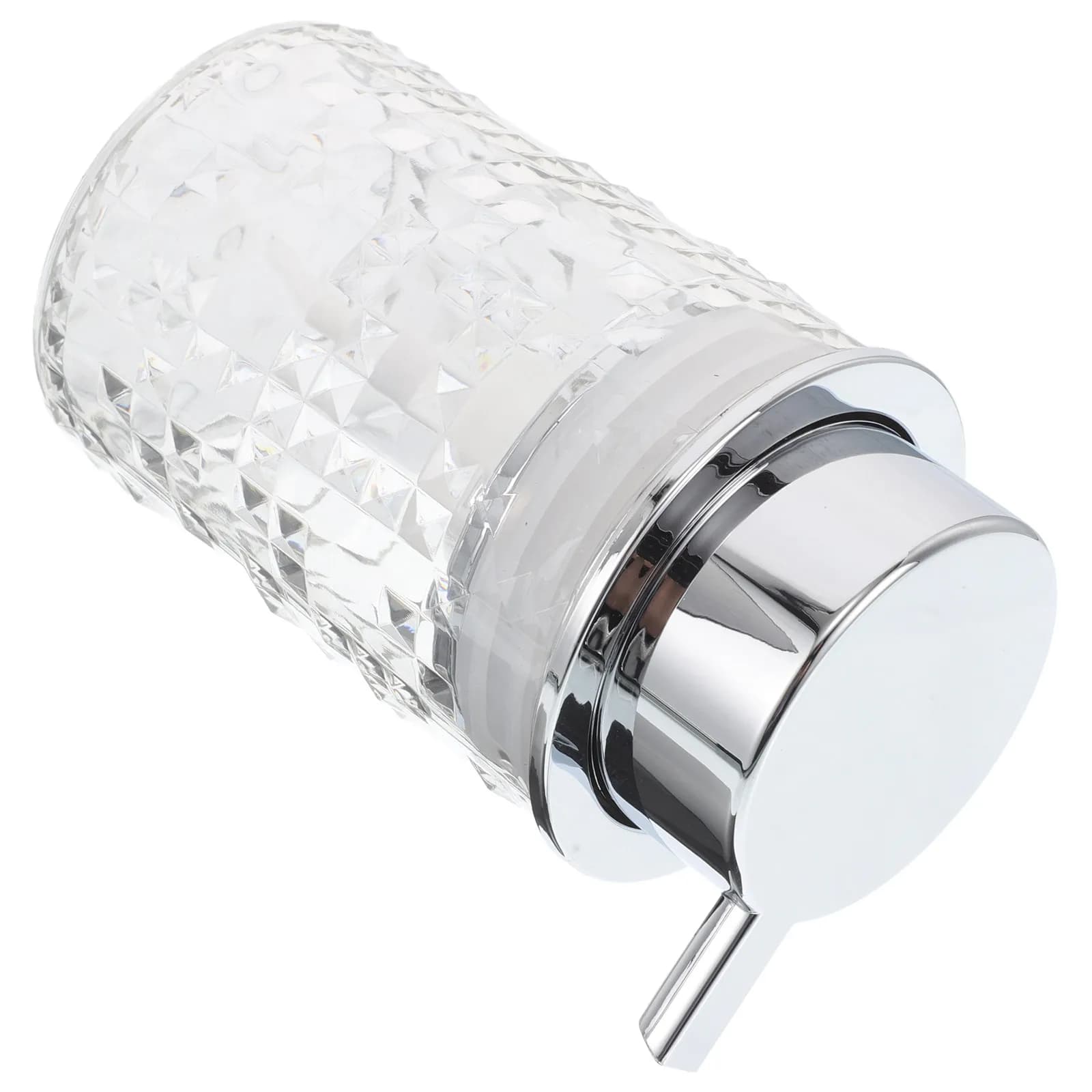 Dispenser di Sapone Schiumogeno Ricaricabile Trasparente per Bagno e Cucina, Set di Erogatori di Sapone in Vetro con Pompa Efficiente