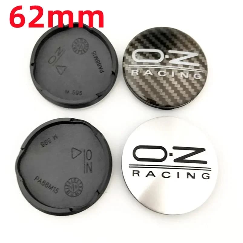 4 pz 62mm Coprimozzo centrale ruota per auto per OZ Racing M595 OZ Coprimozzo centrale per cerchione automatico in lega