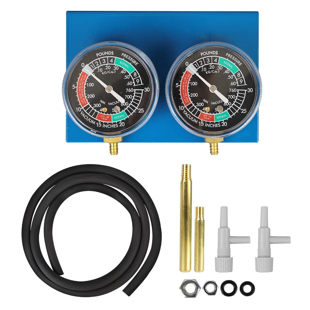 For motorcycle Honda/Suzuki Tool synchronizing cylinder carburetor with hose set Vacuum balancing meter Motorcycle accessory