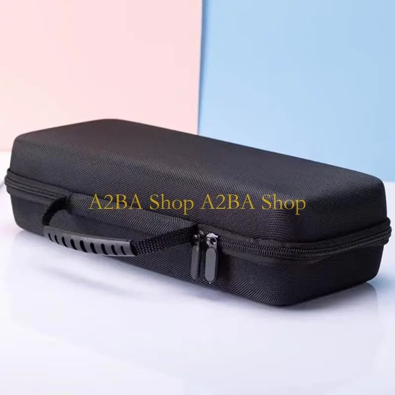 A2BA Wear Resistant Organiser Box Shockproof Storage Bag For TR72-3500 Adapter Build With Travel EVA Fabric Black