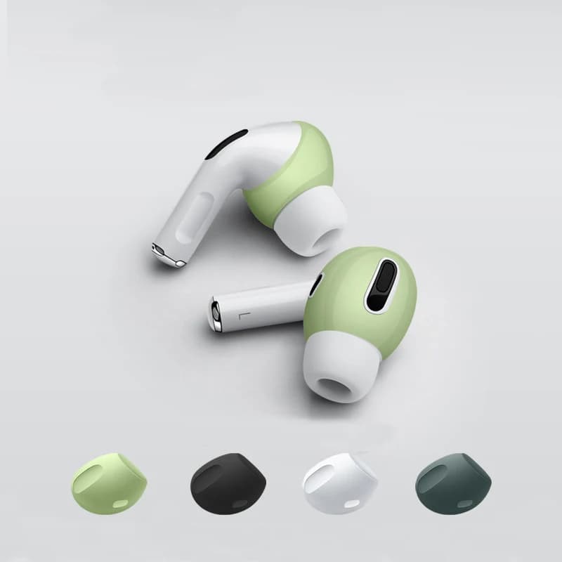 Custodia Cuscini Per Airpods Pro Cuscinetti Auricolari Tappi Auricolari Copertura Senza Fili Bluetooth In Silicone Per Iphone Auricolari Trig Pioggia