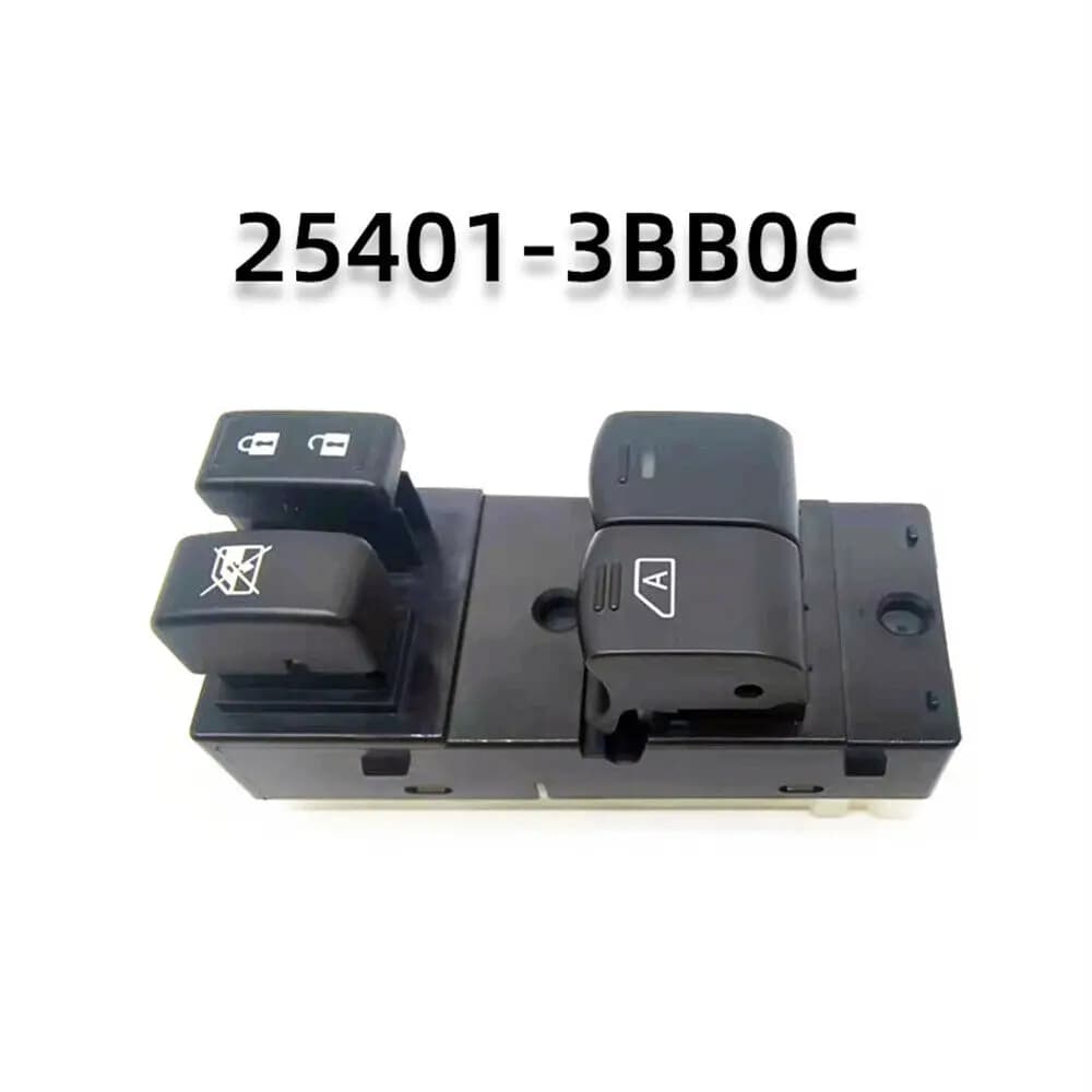 Interruttore alzacristallo elettrico lato sinistro per NISSAN SUNNY 2012 VERSA 2012 NOTE 2014-2016 MICRA K13 2010-2018