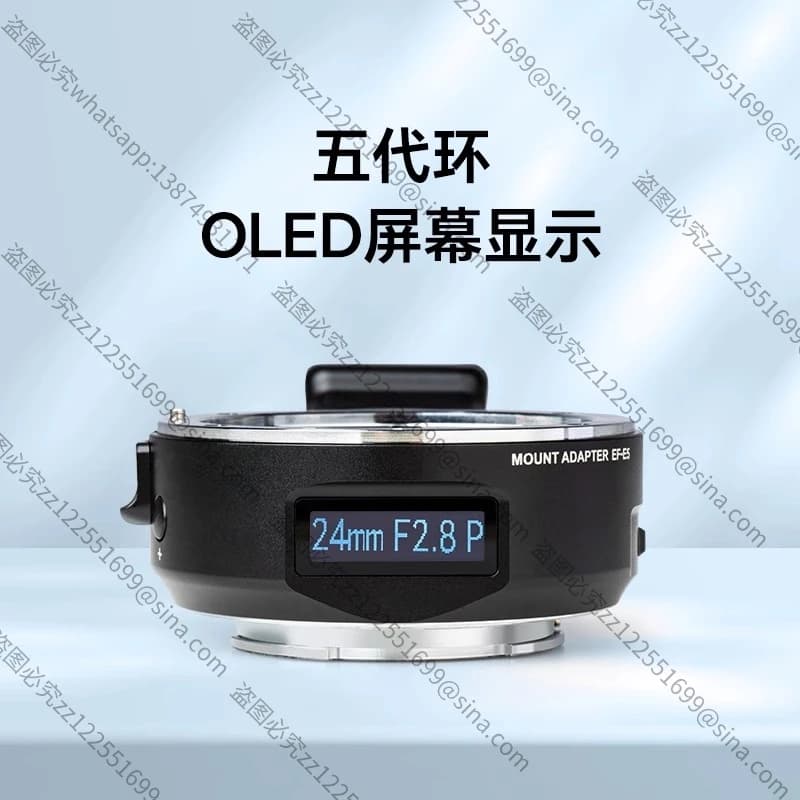 Per anello adattatore EF-E per obiettivo EF/EF-S a attacco E A7m3/r3/r4/r2 A6600 A9 Anello adattatore per micro fotocamera singola AF Evidenzia