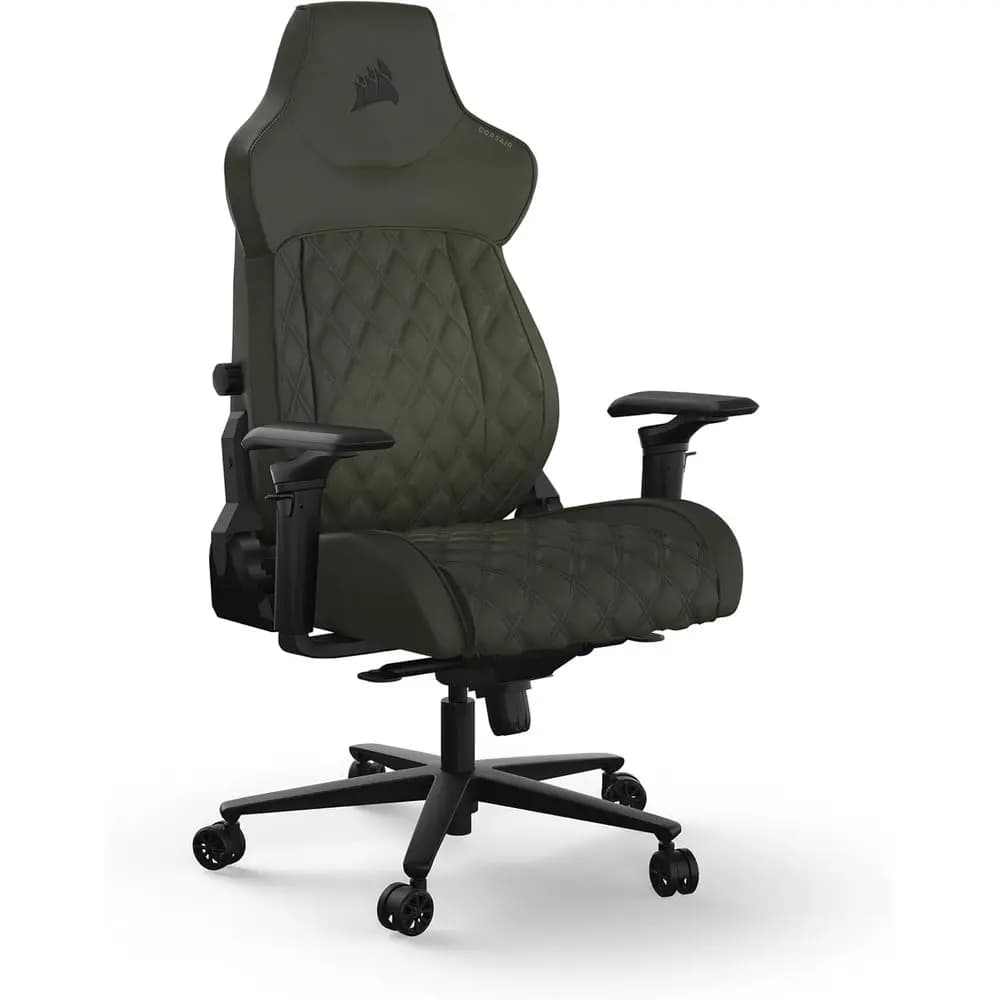 Sedia da Gaming TC500 Luxe – Tessuto Traspirante Premium – Seduta Ampia – Braccioli Regolabili in Cinque Direzioni – Supporto Lombare Integrato Regolabile