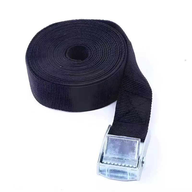 1PC Cargo Straps With Buckle Tie-Down Belt For Motorcycle Car Bicycle Metal Tow Rope Strong Ratchet Fixing Belt For Luggage Bag