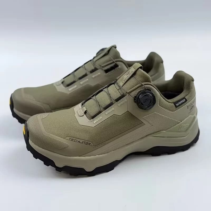 Professional Trail Running Shoe Mesh Breathable Running Trainers Shoe Non-Slip Walking Jogging Shoes Quick Lacing Outdoor Shoe