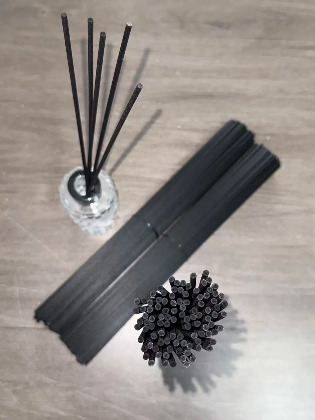 1000 Pezzi Bastoncini in Fibra per Diffusione di Oli Essenziali 30cmx3mm, Bastoncini Profumati per Casa e Deodoranti per Ambienti