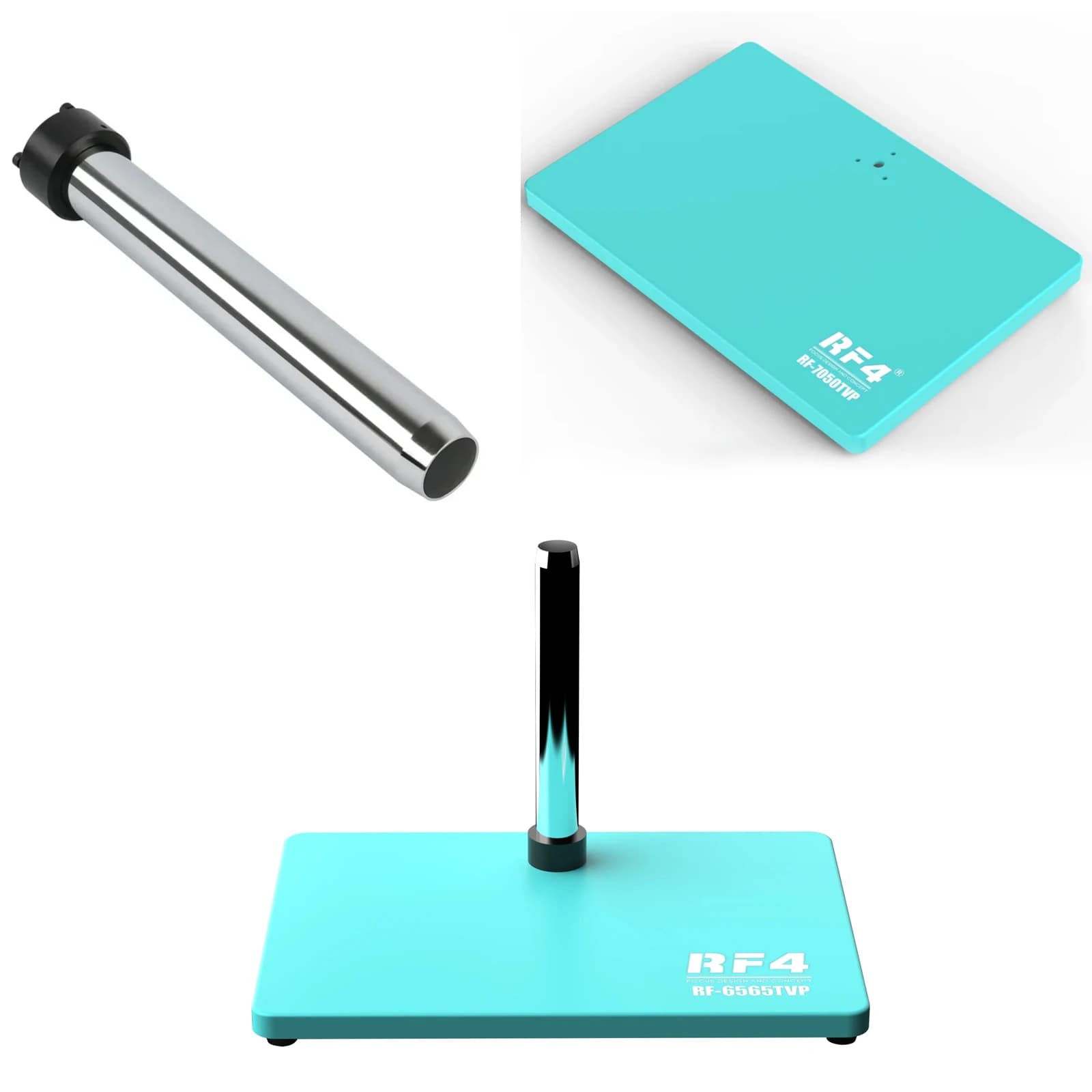 Accessorio per microscopio Base grande + colonna 260mm×380mm Base grande in metallo RF4 Strumento di riparazione del telefono adatto ai lavoratori di riparazione