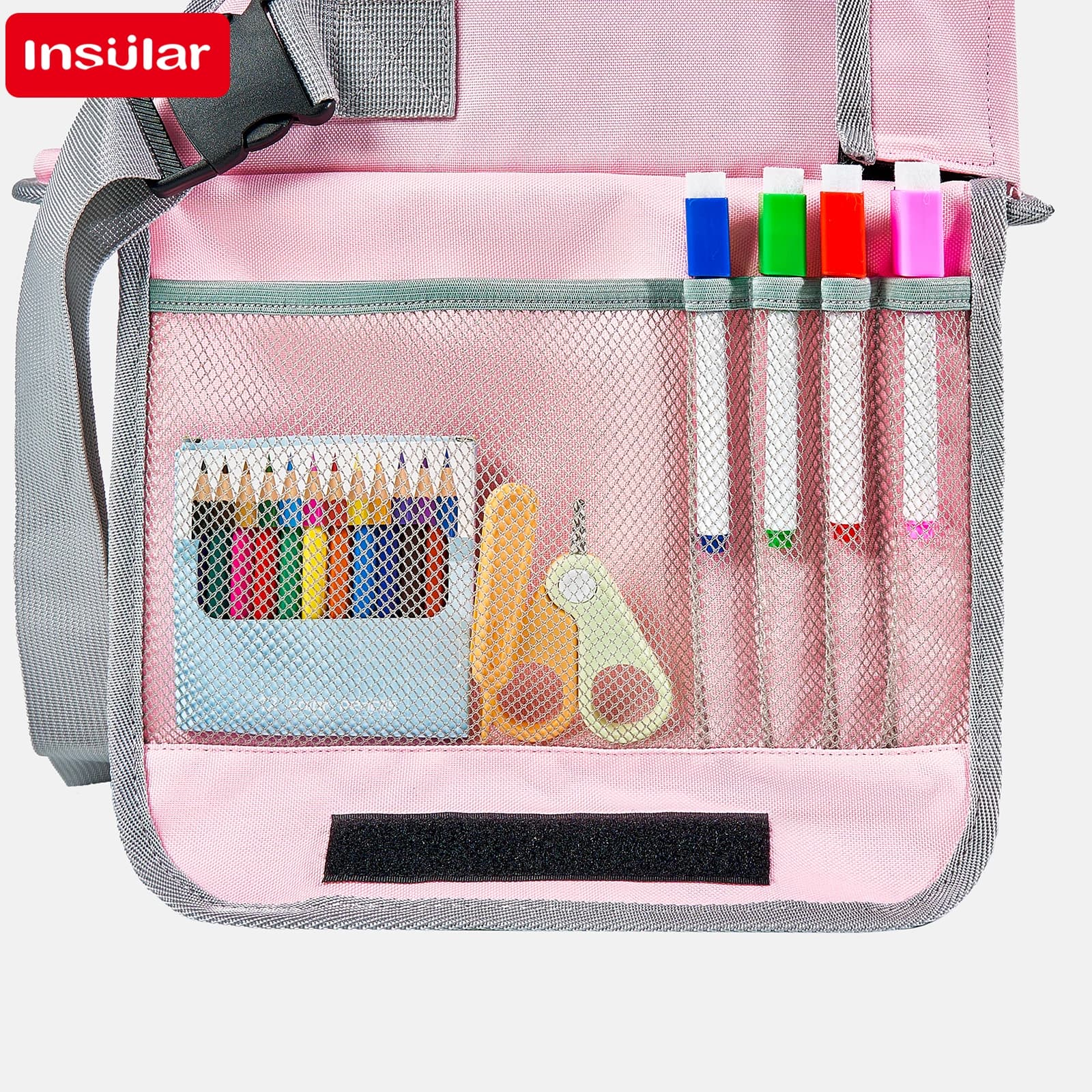 Tavolino da Disegno per Bambini INSULAR a Forma di Auto, Lavagna Multifunzionale Portatile, Tavolozza da Viaggio, Tablet per Pittura Facile da Pulire