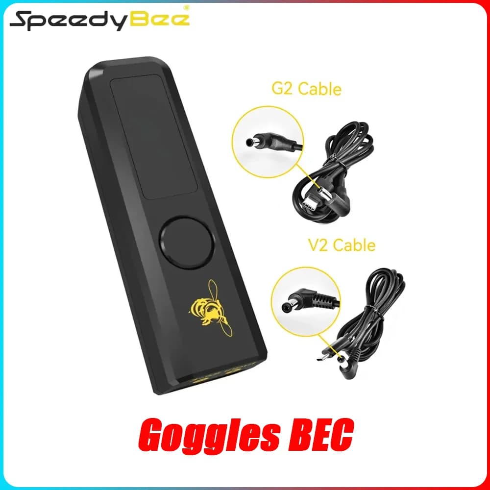 SpeedyBee Occhiali BEC 20W Max Potenza di ricarica rapida 3-6S per G2 V2 Occhiali 2 Telefono cellulare FPV Drone Quadcopter