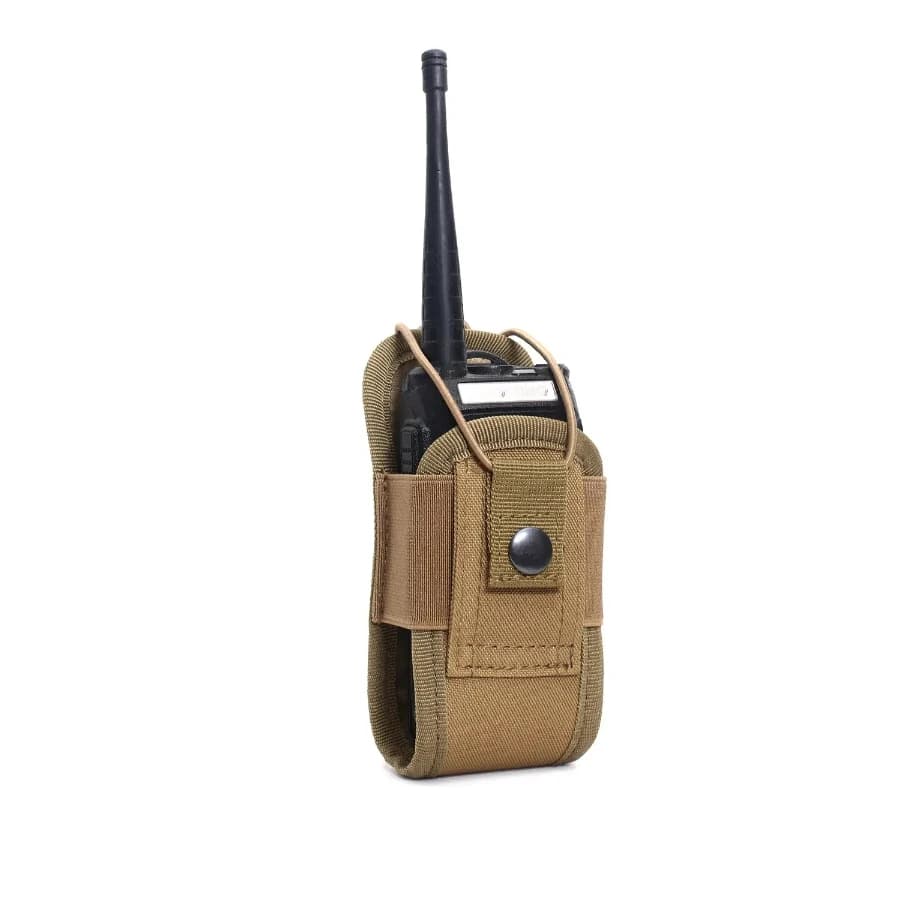Tattico Molle Radio Walkie Talkie Pouch 1000D Outdoor Radio portatile Interphone Fondina Borsa per il trasporto Caccia Camping Mag Pocket