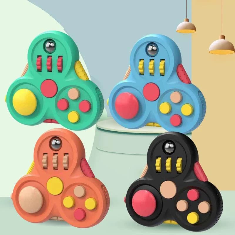 Giocattolo Antistress Rotante Magico per Adulti, Giochi per Autismo e ADHD, Giocattoli da Dito per Bambini, Ufficio, Scrivania, Viaggi