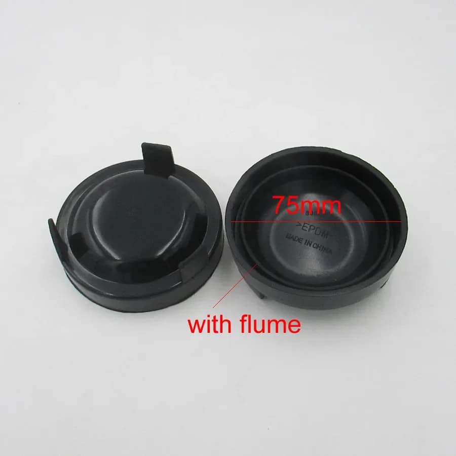 Per Audi A5 S5 RS5 2010-2016 Abbagliante Faro Copertura Antipolvere Tappo di Tenuta In Gomma Resistente Impermeabile Antipolvere Coperchio con Lavello 75mm