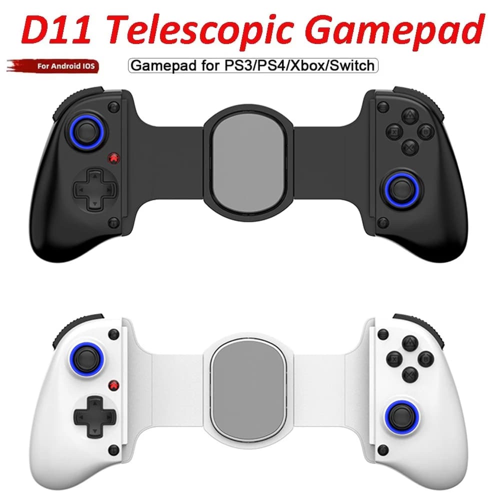 Controller di Gioco Estensibile BSP-D11 con Trigger Hall, Compatibile con Telefoni/Tablet Android/Switch/PC/iOS/XBOX, Controller per Streaming