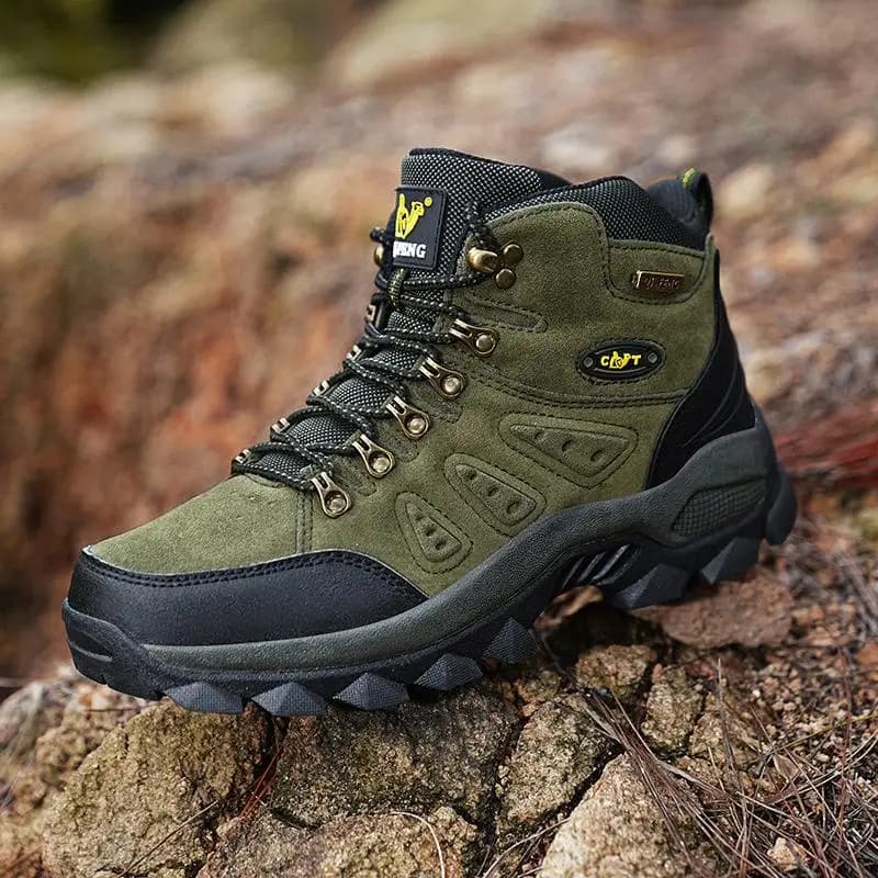 Scarpe Tattiche da Combattimento, Calzature da Arrampicata Outdoor Impermeabili Antiscivolo, Scarpe da Trekking e Alpinismo Traspiranti per Uomo