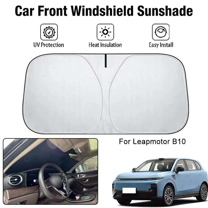 Parasole per parabrezza anteriore per Leapmotor B10, protezione UV, isolamento termico, accessori per la protezione solare degli interni auto