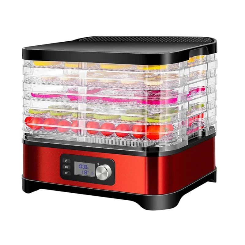 5 pz Vassoi Verdura Frutta Asciugatrice Essiccatore di Carne per Alimenti Frutta Secca Macchina Cucina di Casa Disidratatore Macchina Disidratatore Alimentare