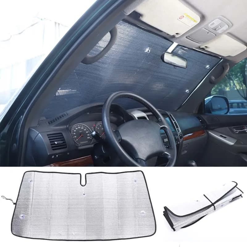 Parasole per Parabrezza, Copertura Protettiva per Finestrino Anteriore, Accessori Auto per Toyota Land Cruiser Prado LC120 2003-2009