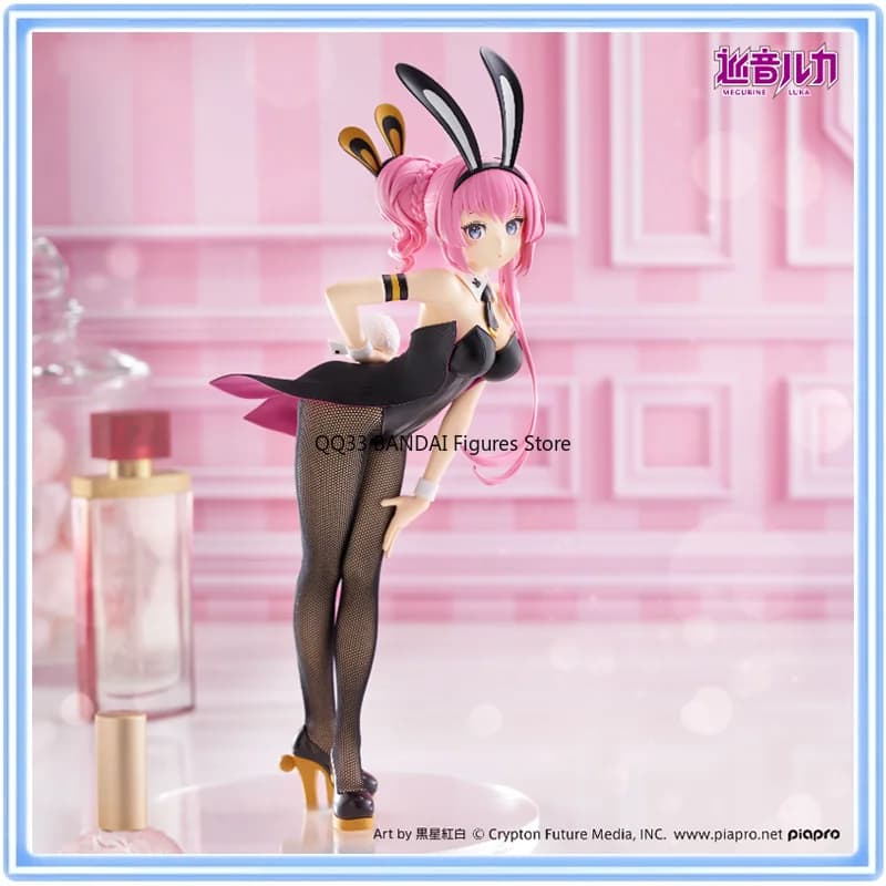Cantante virtuale originale VOCALOID BiCute Megurine Luka Bunnies Girl Action Figures Modello da collezione Ornamenti per il desktop