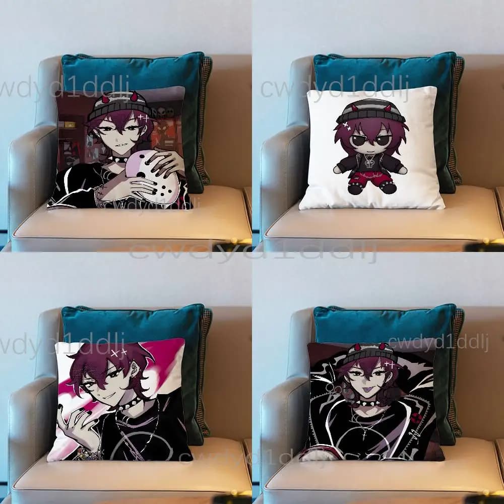 K-Killer Chat Ronin Misaki Pillowcases Cute Funny Pillow Case For Wedding Party Home Decor Comfy Pillow Cover