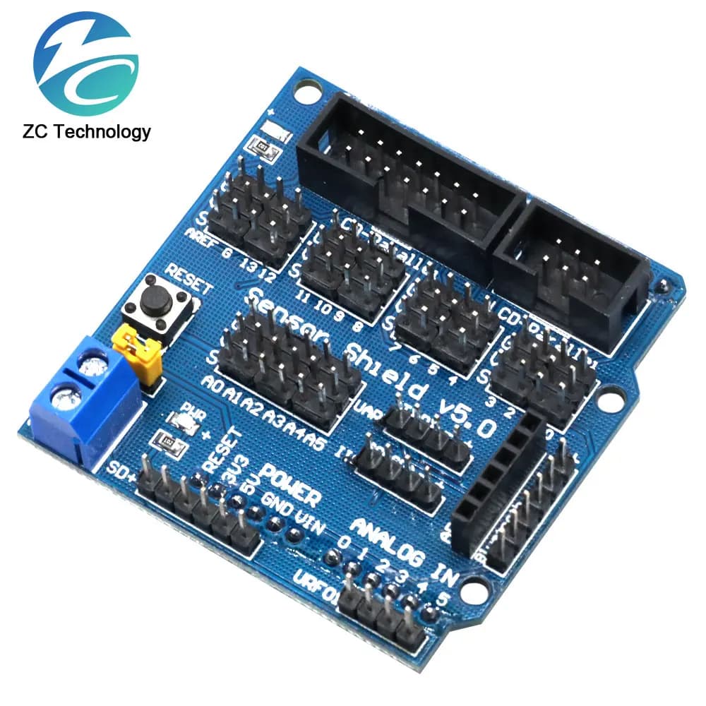 Sensore scudo V5.0 scheda di espansione per Arduino elettronica Building Blocks Robot accessori sensore scudo per UNO MEGA R3 V5