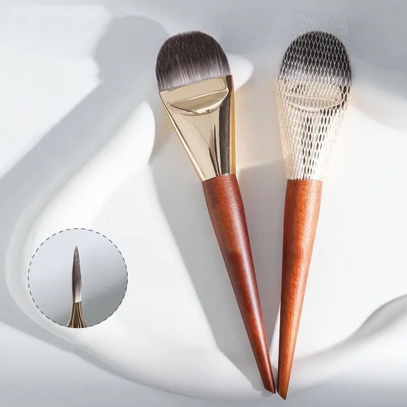 Karsyngirl Pennello per Trucco Super Sottile 1 Pezzo, per Fondotinta e Correttore, Pennello Professionale per Base Viso Liquida
