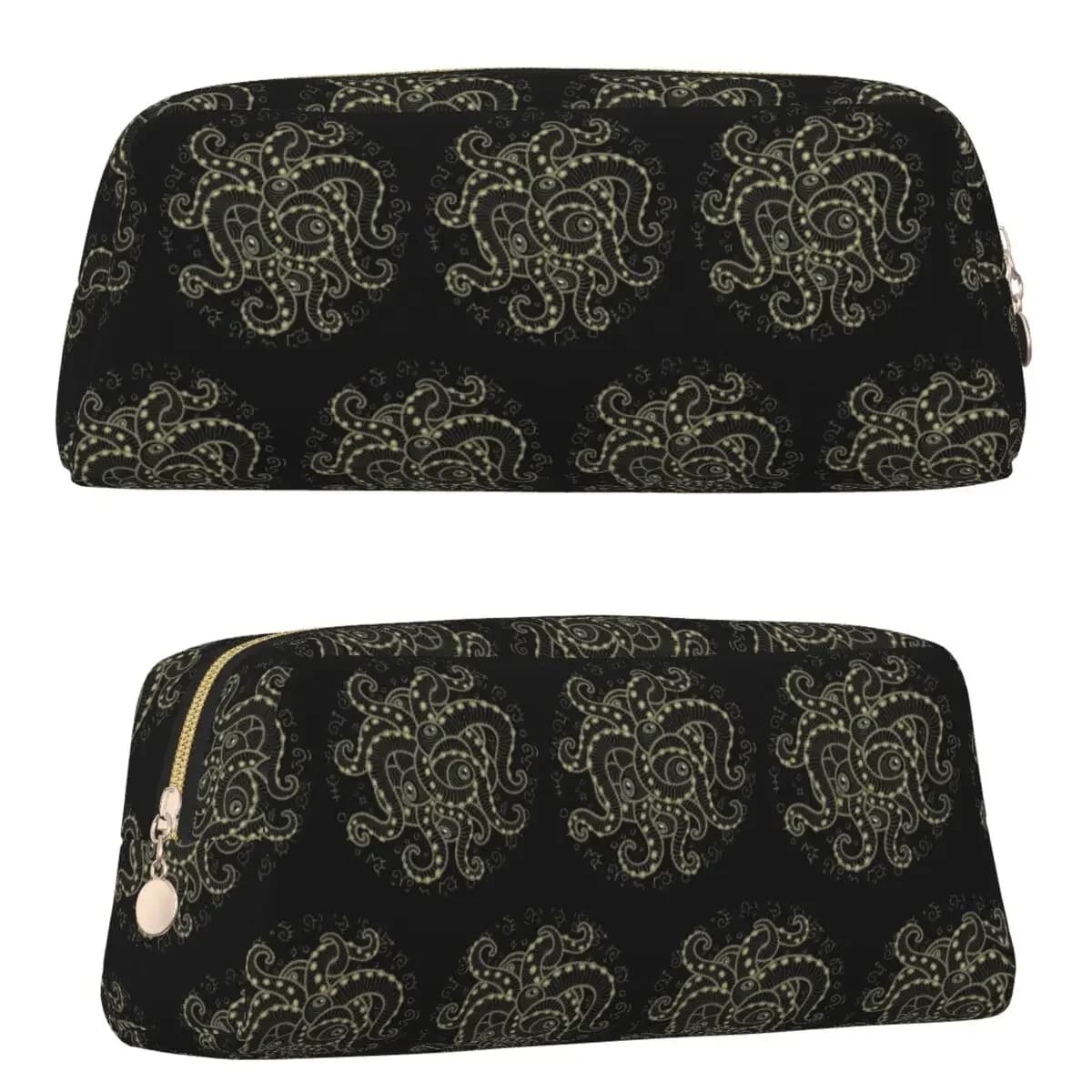 Cthulhu Monster Fantasy Ar Pencil Case for Studen Gifts Pen Box Pencil Bag Pencil Pouch