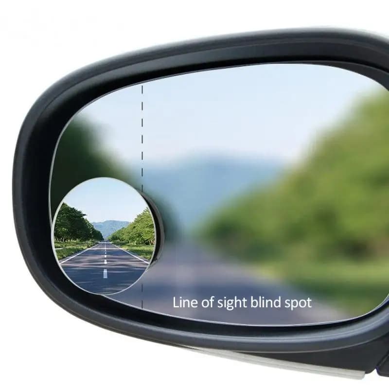 1Pc Round Frame convesso Blind Spot Mirror sicurezza guida grandangolare 360 gradi regolabile specchietto retrovisore trasparente accessori per auto