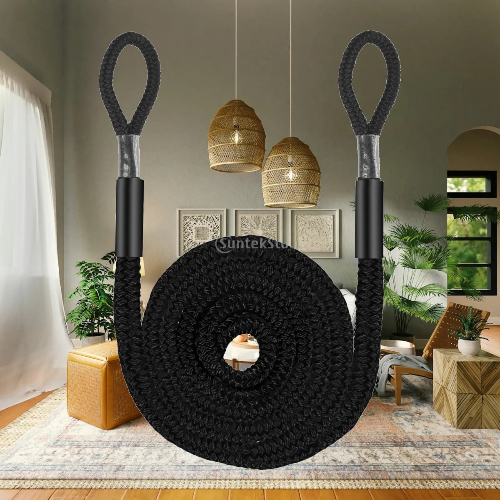 Marine Nylon Dock Line High Strength Rope Easy Use Boating Accessory for Yacht Pontoon Mooring