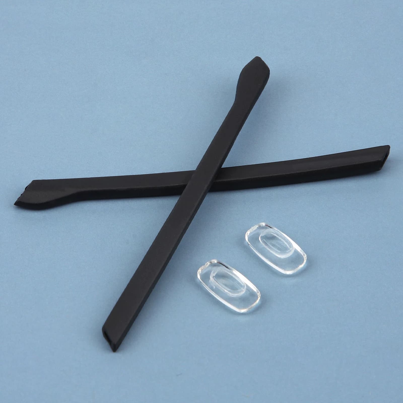 OOWLIT Cuscinetti auricolari/gambe e naselli in gomma di ricambio per occhiali da sole Oakley Cartuccia OX5137