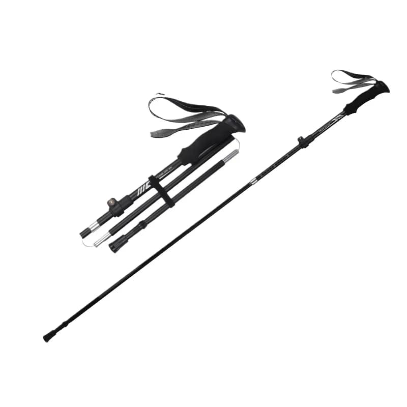Outdoor trekking poles, folding barrel, non-slip crutches, multifunctional trekking equipment