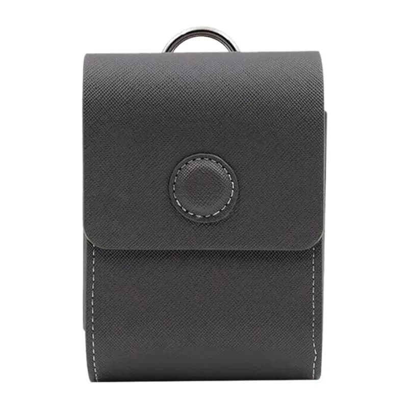 Borsa per Palline da Golf A65G, Custodia in Pelle PU Antiurto e Impermeabile per Telemetro, Marsupio Portatile da Golf