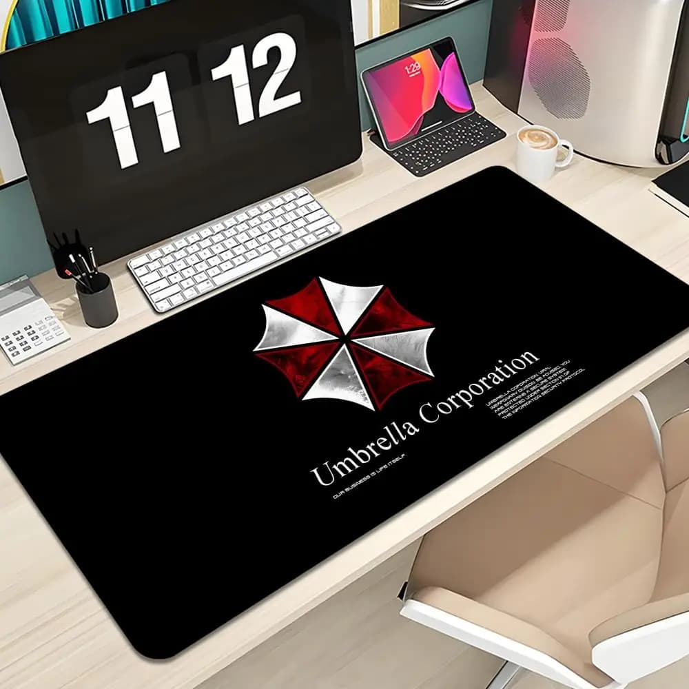 Game Umbrella Corporation Mouse Pad Keyboard Mousepad large 600X300 mm Desk Mat PC Gamer High definition printing Table pad