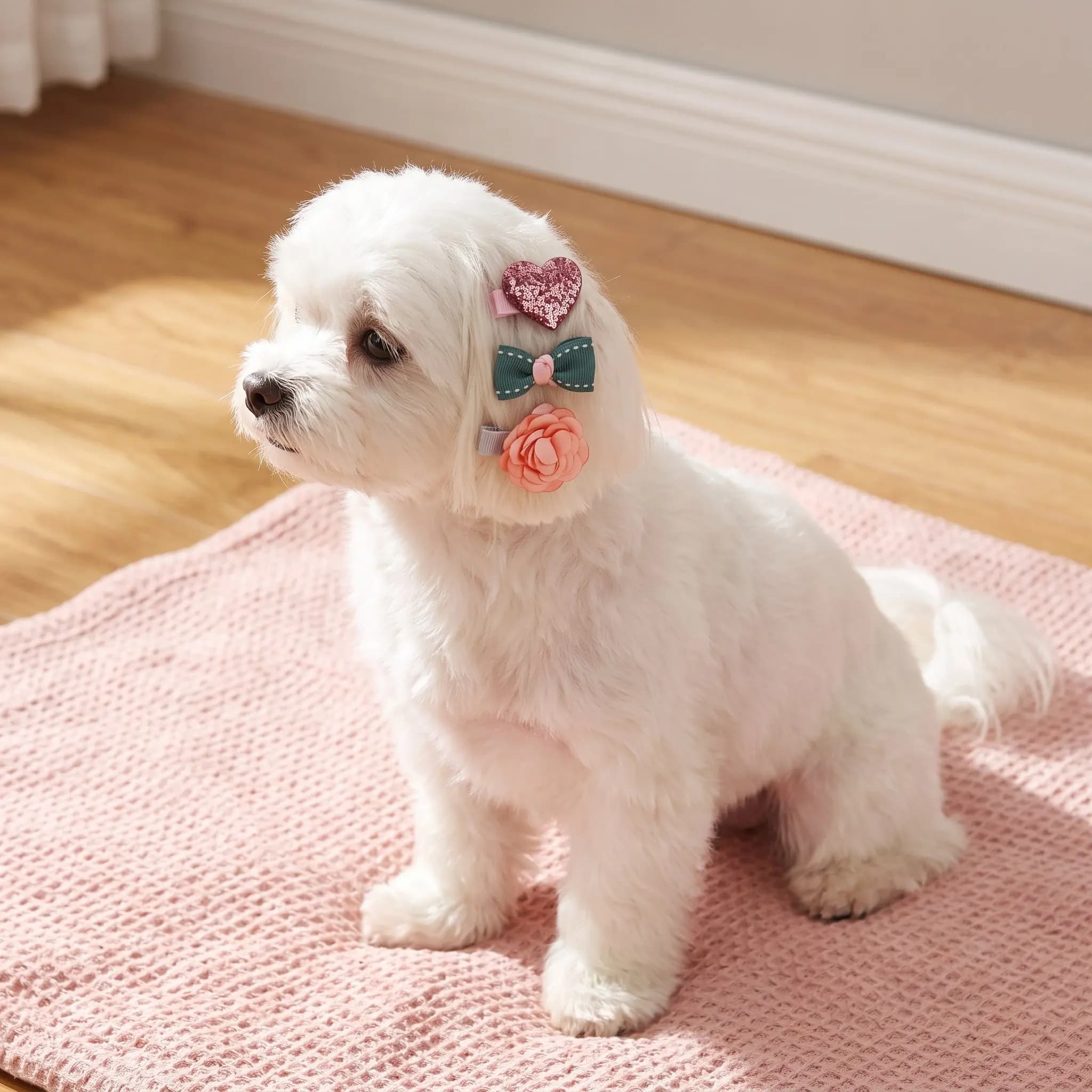 10 Pcs Dog Holiday Bows Clips Hairpins Halloween Accessories Grooming Decoration for Pet