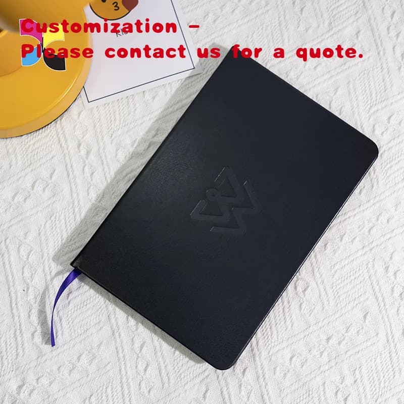custom.Oem Custom Leather Cover Journal Factory Production Hardcover Planners