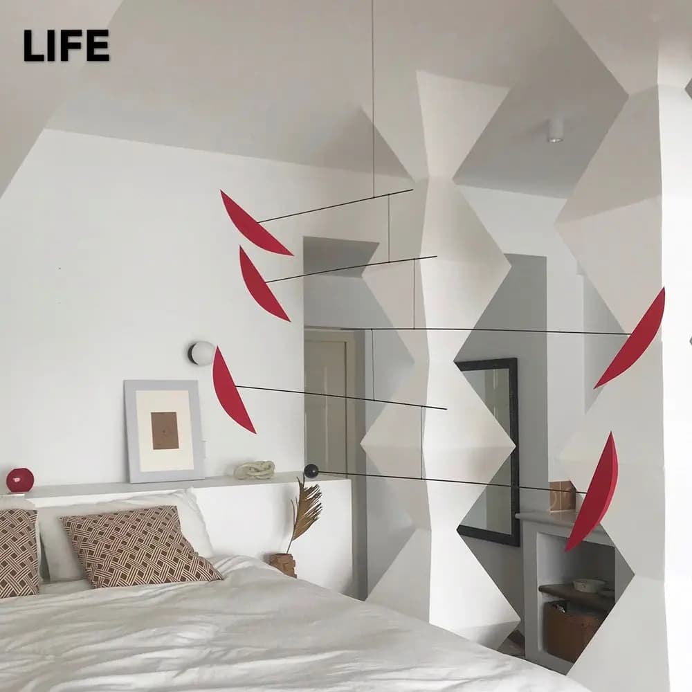 Dynamic Balance Hanging Space Room Wind Chime Device Niche Art Nordic Ins Indoor Hanging