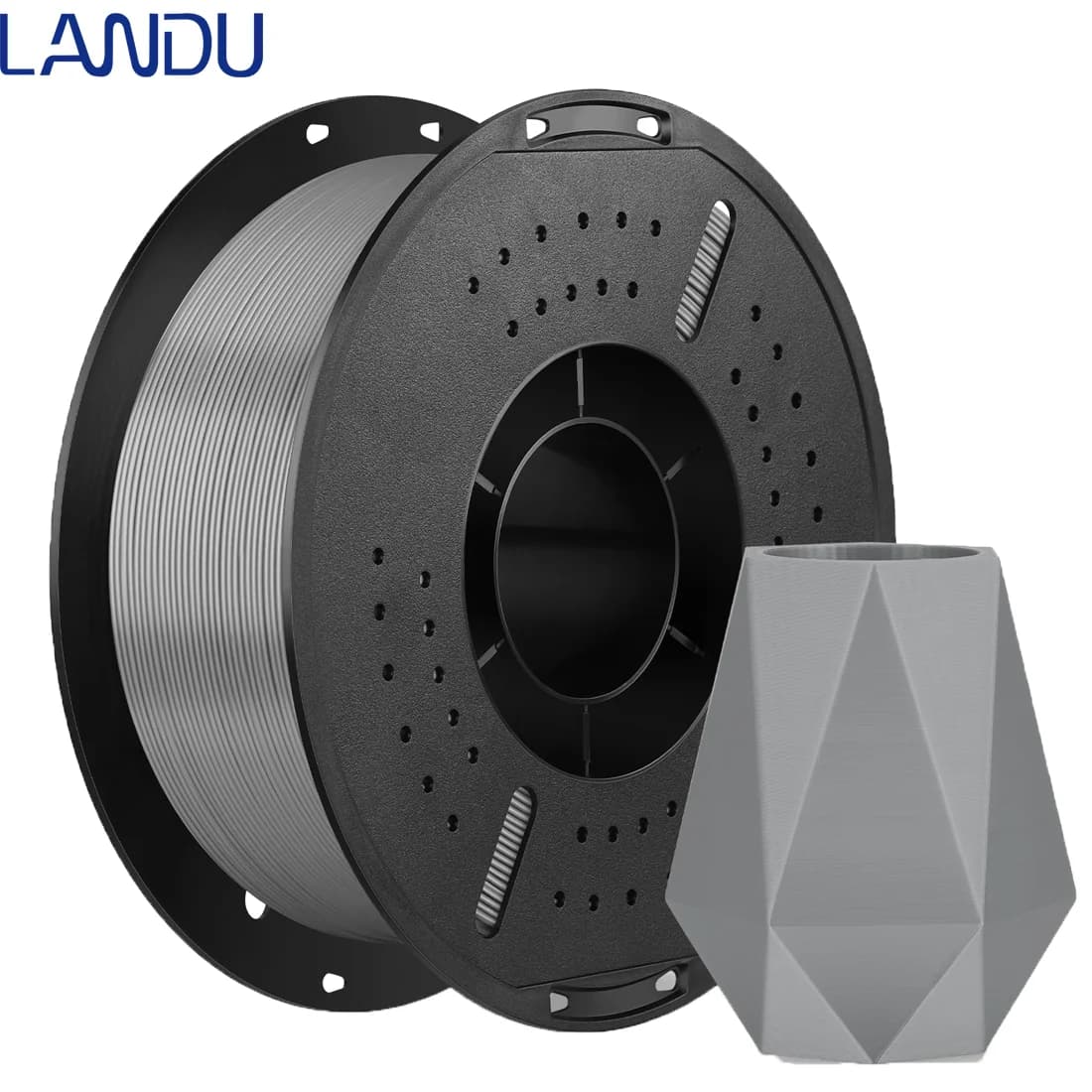 LANDU Matte PLA 3D Printer Filament Plastic 1kg 1.75mm Tangle-Free 3D Printing Vacuum Packag For Most FDM 3D Printer