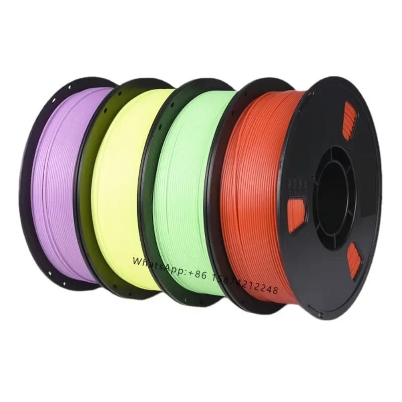 1KG Neat PLA Filament 3D Printer Consumables 1.75mm Net Weight 3D Printer Wire Set Art Markers