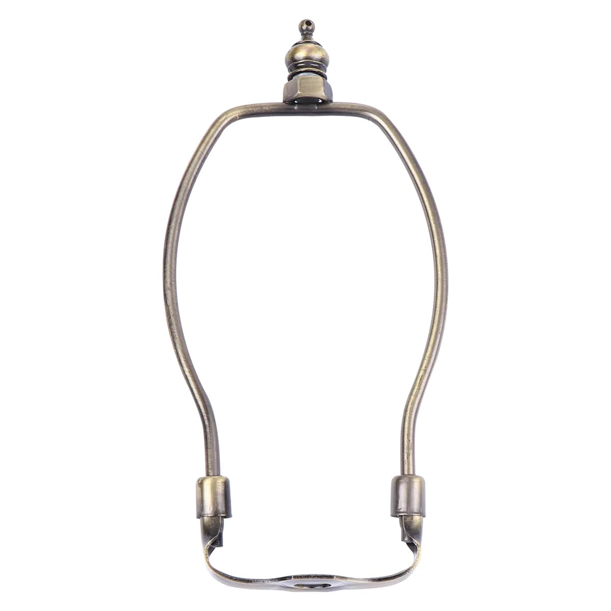Supporto per arpa da 1 pezzo Staffa per paralume in metallo bronzo per lampade da tavolo e da terra Accessorio per lampada stabile e durevole